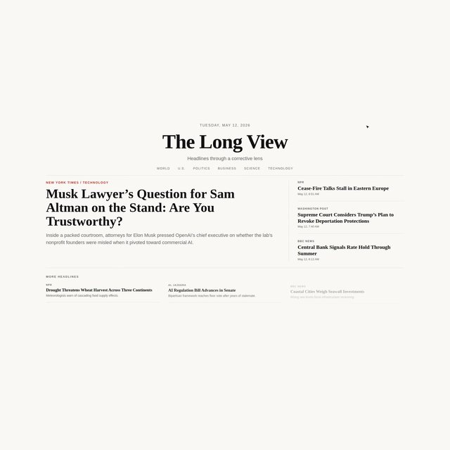 The Long View