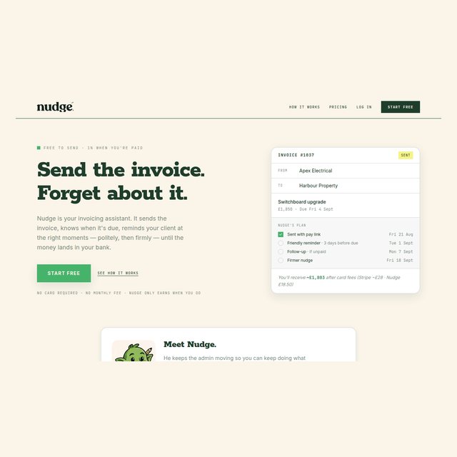 Nudge Invoicing